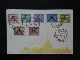 VATICANO - F.D.C. Sede Vacante 1939 + Spese Postali - FDC