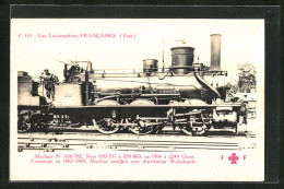 CPA Lokomotive C 131 Der Französischen Chemin De Fer  - Eisenbahnen