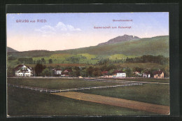 AK Ried / Kochel, Gasthaus Zum Rabenkopf, Benediktenwand  - Autres & Non Classés