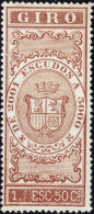 ESPAGNE / ESPAÑA - COLONIAS (Cuba) 1868 Sellos Para GIRO Fulcher 655/6 1,50Esc Castaño - Sin Gomar - Kuba (1874-1898)