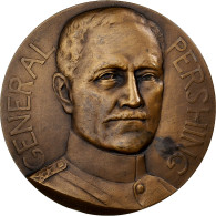 France, Médaille, Général Pershing, Bronze, Legastelois, SUP - Andere & Zonder Classificatie