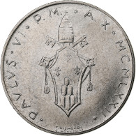 Vatican, Paul VI, 100 Lire, 1972 (Anno X), Rome, Acier Inoxydable, SPL+, KM:122 - Vaticano