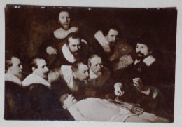 Leçon D'anatomie Du Dr Nicolaes Tulp (Rembrandt), Reproduction (9,5cm X 6cm). - Oleo