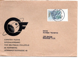 78843 - Bund - 1969 - 50Pfg Naturschutz EF A Bf NUERNBERG -> Goslar - Briefe U. Dokumente