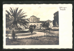 AK Göttingen, Bahnhof, Palmgarten  - Göttingen