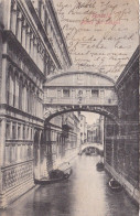 Italy - Venezia Ponte Del Sospiri / Bridge Of Sighs Posted 1906 To USA - Venezia (Venedig)