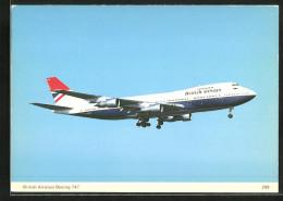 AK Flugzeug Vom Typ Boeing 747 Der British Airways  - 1946-....: Era Moderna