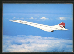 AK Flugzeug Vom Typ Concorde, British Airways  - 1946-....: Modern Tijdperk