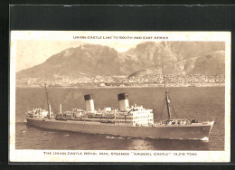 AK The Union-Castle Royal Mail Motor Steamer Arundel Castle  - Steamers