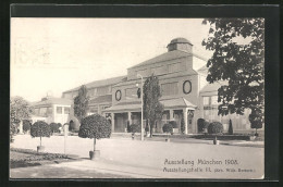 AK München, Ausstellung 1908, Ausstellungshalle III.  - Exhibitions