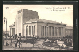 AK Gand, Exposition Universelle 1913, La Section Allemande  - Exhibitions