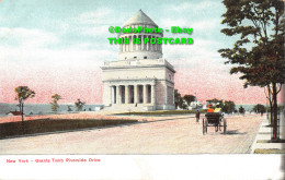 R414698 New York. Grants Tomb Riverside Drive. Postcard - World