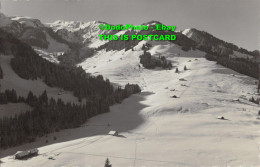 R414708 Oberwil. Bergwirtschaft Rossberg. Niederhorn Abfahrt. E. Gyger - World