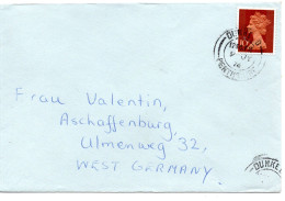 78848 - Grossbritannien - 1976 - 10p Machin Zweifarbig EF A Bf DUNKELD -> Westdeutschland - Lettres & Documents