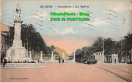 R414011 Alicante. Monumento A Los Martires. Papeteria Marimon. 1923 - Monde