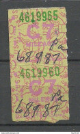 USA Ration Stamp Vignette As Pair, Used - Non Classés