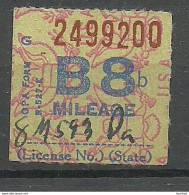 USA Ration Stamp Vignette, Used - Non Classificati