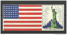 USA Vignette Flag Liberty Statue * - Zonder Classificatie