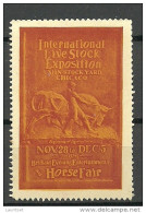 USA 1914 Vignette Advertising Int. Live Stock Exhibition Chicago & Horse Fair MNH - Ungebraucht