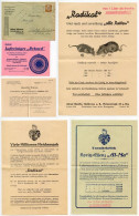 Germany 1940 Cover W/ Advertisements; Heilbronn - Alfred Mächtle, Fabrikation Chem. Techn. Erzeugnisse; 3pf. Hindenburg - Lettres & Documents