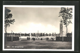 AK Köln, Pressa Ausstellung 1928, Der Springbrunnen  - Exhibitions