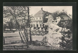 AK München, Ausstellung 1908, Haupt-Restaurant  - Expositions