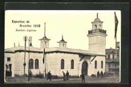 AK Bruxelles, Exposition 1910, Pavillon Algérien  - Esposizioni