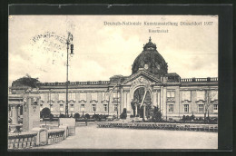 AK Düsseldorf, Deutsch-Nationale Kunstaustellung 1907, Kunstpalast  - Ausstellungen