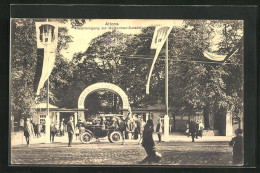 AK Altona, Gartenbau-Ausstellung 1914, Haupteingang Zur Ausstellung  - Tentoonstellingen