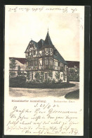 AK Düsseldorf, Ausstellung 1902, Bacharacher Haus  - Esposizioni