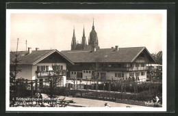 AK München, 4. Reichsnährstands-Ausstellung 1937, Bauernhof  - Esposizioni