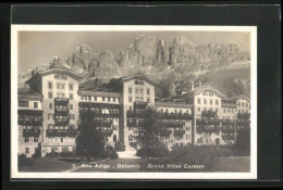 Cartolina Karersee, Grand Hotel Carezze  - Otros & Sin Clasificación