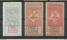 Deutsche Militärverwaltung In Romania Rumänien 1918 * - Besetzungen 1914-18