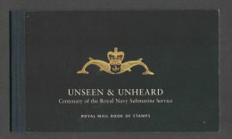 GRANDE-BRETAGNE 2001 - Carnet De Prestige YT C2244a - SG DX27 - NEUF ** MNH - Unseen & Unheard - Postzegelboekjes
