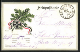 AK Eisernes Kreuz 1914 Mit Eichenlaub  - Oorlog 1914-18
