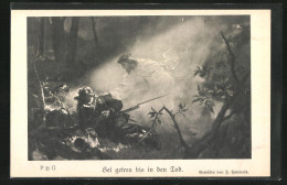 AK Jesus Erscheint Sterbendem Soldaten  - Guerre 1914-18