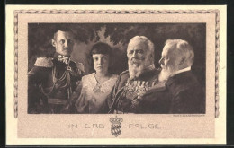 AK König Ludwig III., In Erb-Folge  - Familles Royales