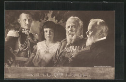 AK König Ludwig III., In Erb-Folge  - Familias Reales