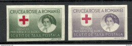ROMANIA ROMANA 1946 Charity Wohlfahrt Red Cross Roster Kreuz MNH - Rode Kruis