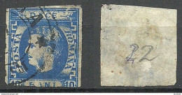 ROMANIA Rumänien 1869 Michel 22 O - 1858-1880 Moldavië & Prinsdom