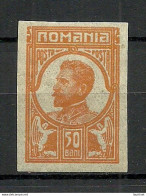 ROMANIA Rumänien 1917 Michel VI F King Ferdinand MNH Not Issued Stamp - Ungebraucht