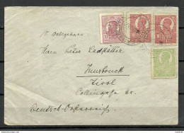 ROMANIA Rumänien 1920 Cover To Austria Innsbruck - Storia Postale