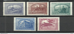 ROMANIA Rumänien 1947 Michel 1042 - 1046 MNH - Nuevos