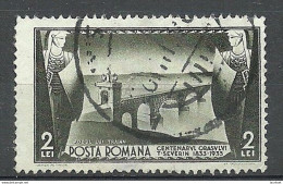 ROMANIA Rumänien 1933 Michel 461 O - Gebruikt