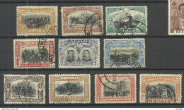 ROMANIA Rumänien 1906 Michel 187 - 196 O - Gebraucht