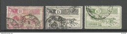 ROMANIA Rumänien 1903 Michel 149 - 150 & 152 O - Usado