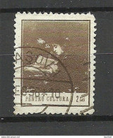 ROMANIA Rumänien 1934 Pentru Cultura Charity Unterstützungsmarke 2 Lei O - Used Stamps