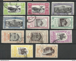 ROMANIA ROMANA 1906 Michel 197 - 207 O (Mi 202, 40 B Stamp Is MH/*) - Oblitérés