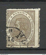 ROMANIA Rumänien 1891 Michel 94 O - Usado