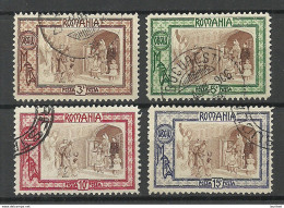 ROMANIA Rumänien 1907 Michel 208 - 211 O - Used Stamps